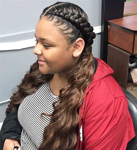 french braids for black girls|More.